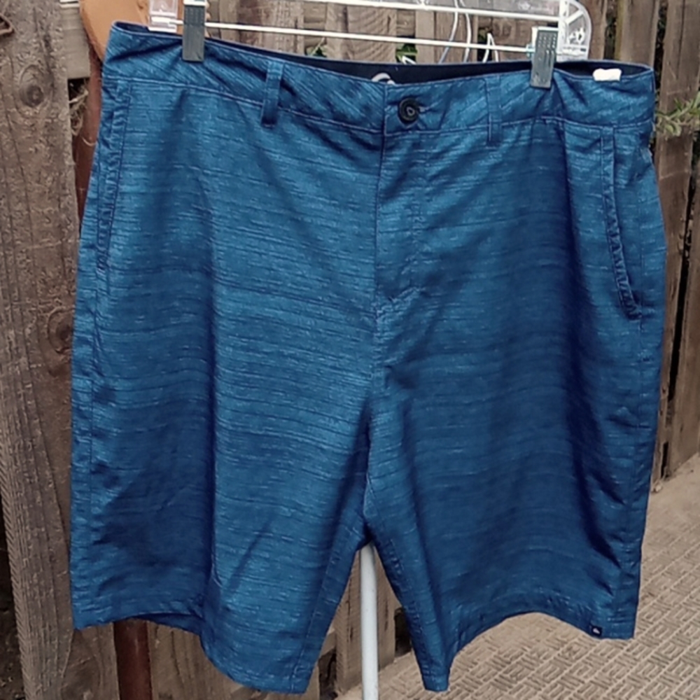 Men shorts Blue. Some stretch size 36 - 21. Good condition.